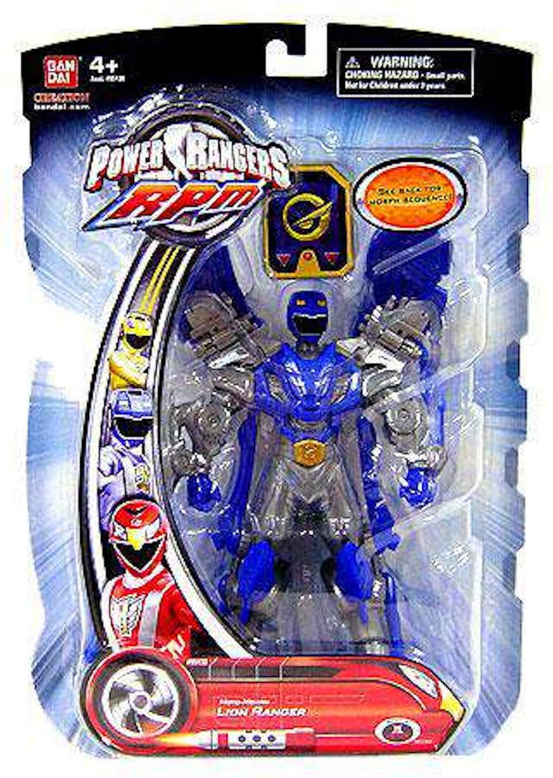 Bandai America Power Rangers RPM Moto Morph Lion Ranger Action Figure