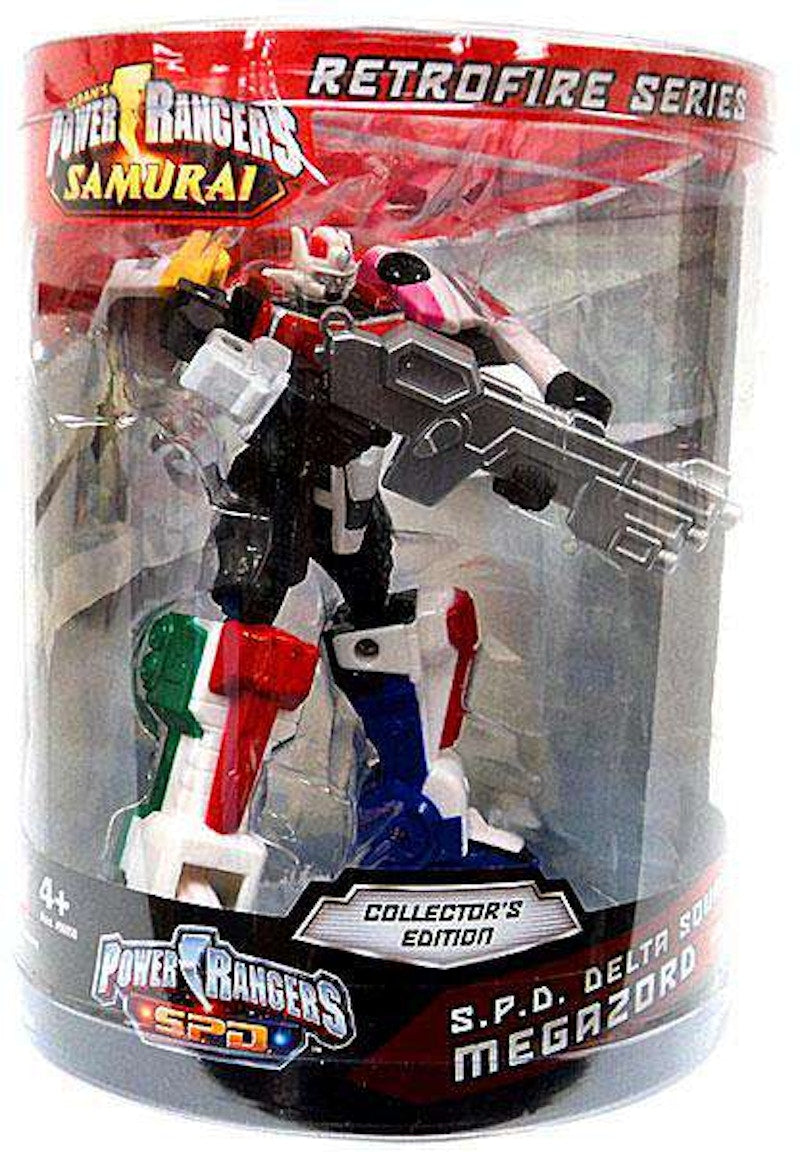 Bandai America Power Rangers Retrofire Series S.P.D. Delta Squad Megazord Action Figure