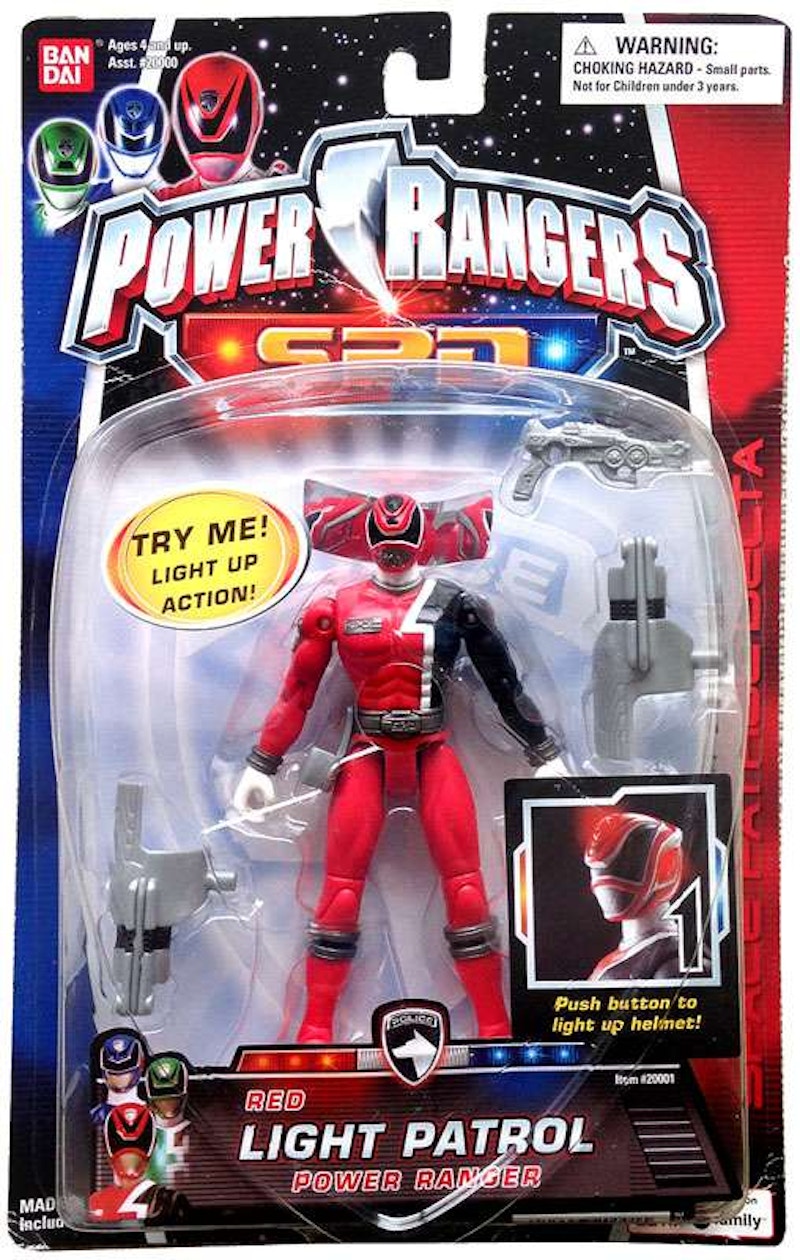 Bandai America Power Rangers SPD Red Light Patrol Power Ranger Action Figure