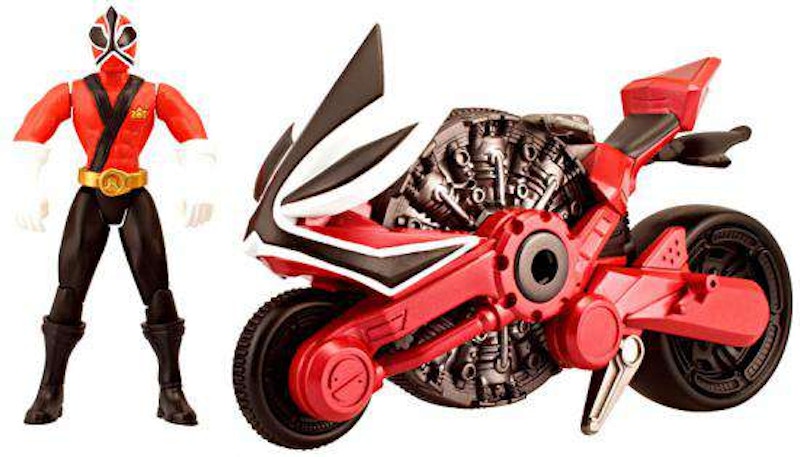 Bandai America Power Rangers Samurai Disc Cycle Fire Action Figure
