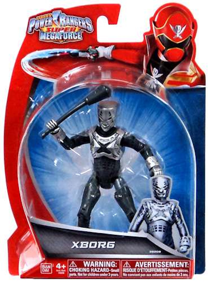 Bandai Power Rangers Super Megaforce XBorg Action Figure