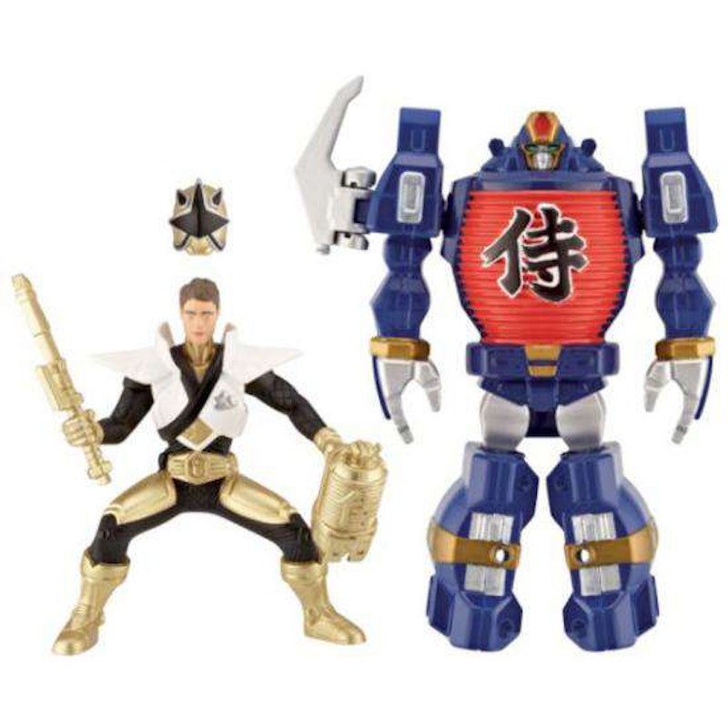 Bandai America Power Rangers Super Samurai LightZord & Super Mega Ranger Antonio Light Action Figure