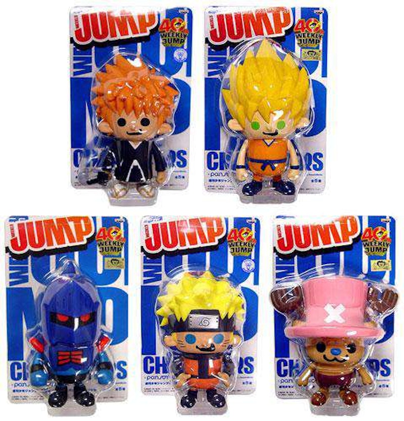 Bandai Shonen Jump Weekly Jump Series 3 PVC Figures (Set of 5)