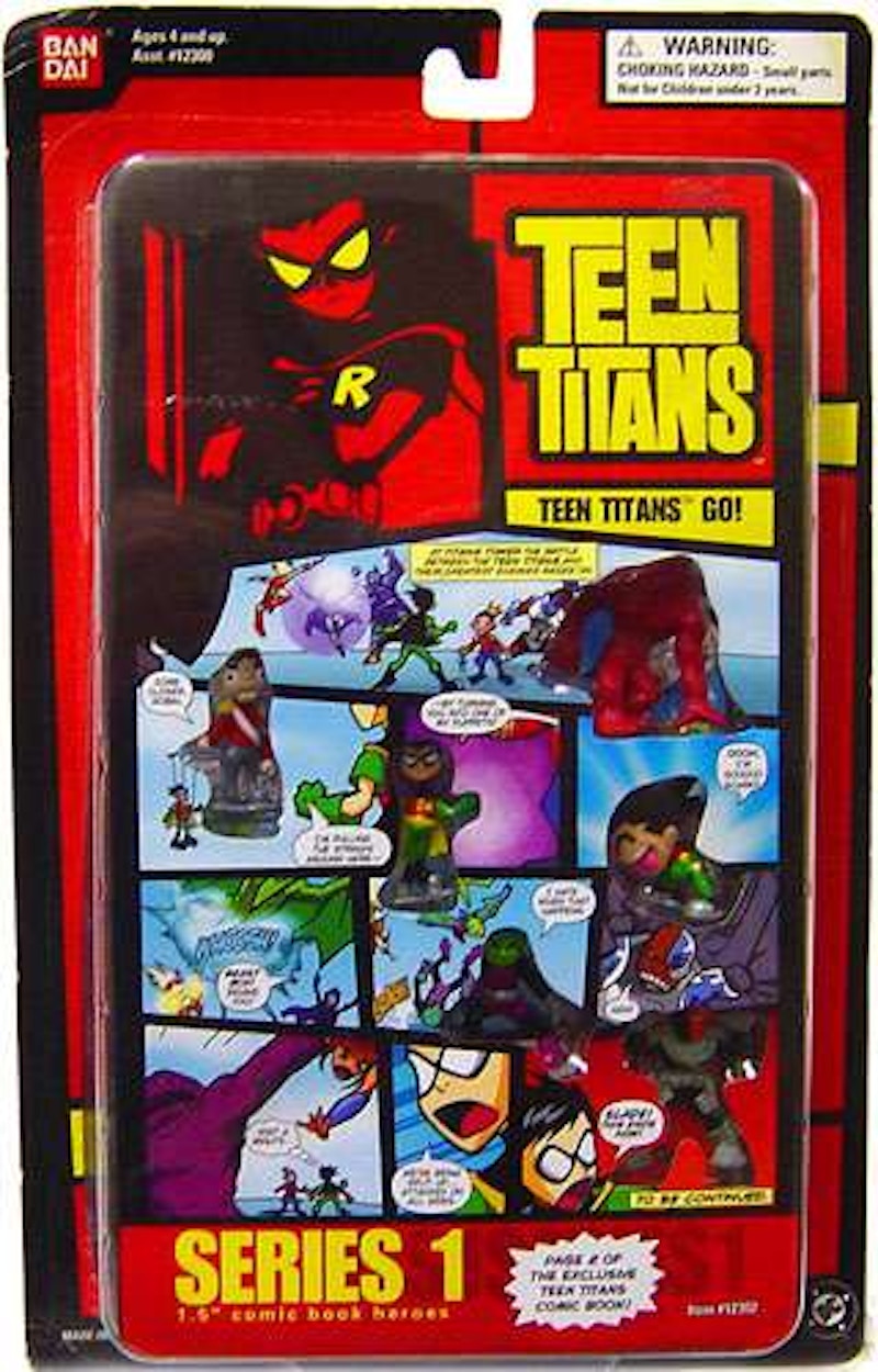 Bandai America Teen Titans Comic Book Heroes Series 1 Page 2 Exclusive Exclusive Figure Pack