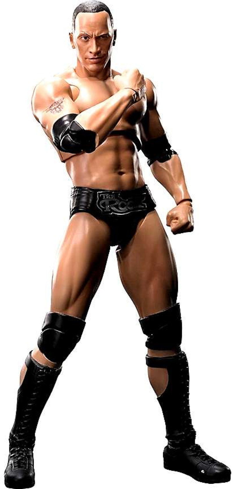 Bandai America WWE Wrestling S.H. Figuarts The Rock Action Figure