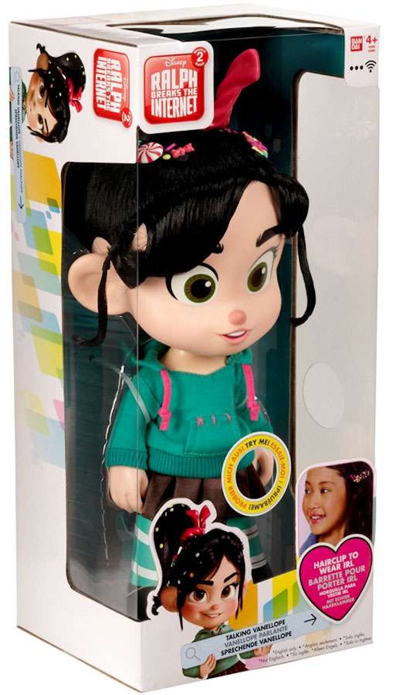 Bandai Disney Wreck-It Ralph 2: Ralph Breaks the Internet Vanellope Talking Action Figure