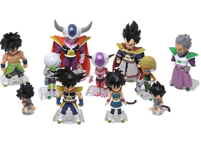 Bandai Dragon Ball Super Broly Adverge Premium Set Of 11 Action Figures Multi