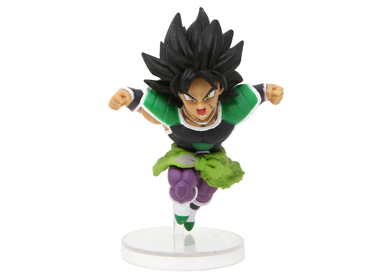 Bandai Dragon Ball Super Dragon Ball Adverge Motion 3 Broly Rage Mode Action Figure Green