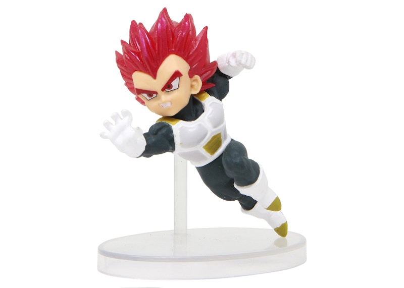 Bandai Dragon Ball Super Dragon Ball Adverge Motion 3 Super Saiyan God Vegeta Action Figure Pink