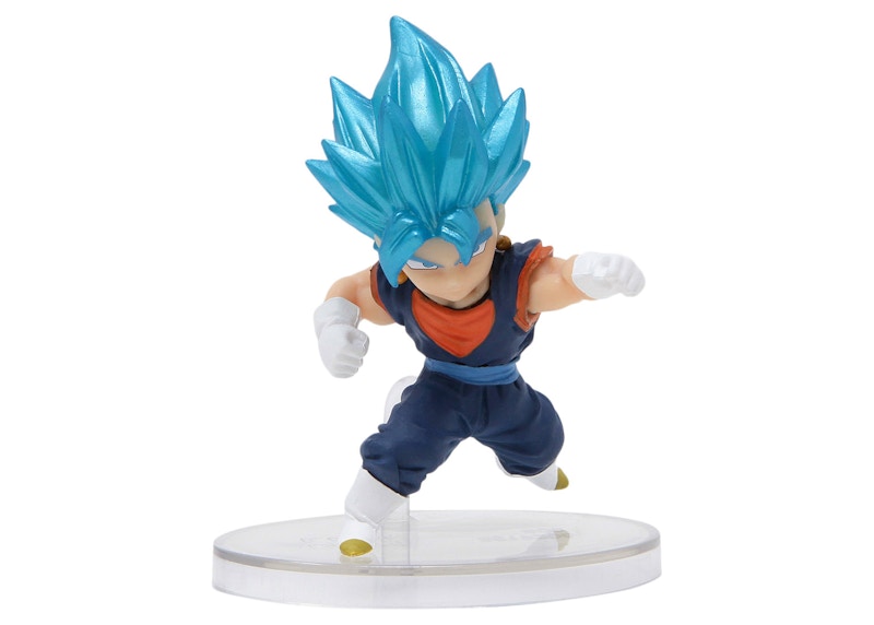 Bandai Dragon Ball Super Dragon Ball Adverge Motion 4 Super Saiyan God Super Saiyan Vegio Action Figure Blue