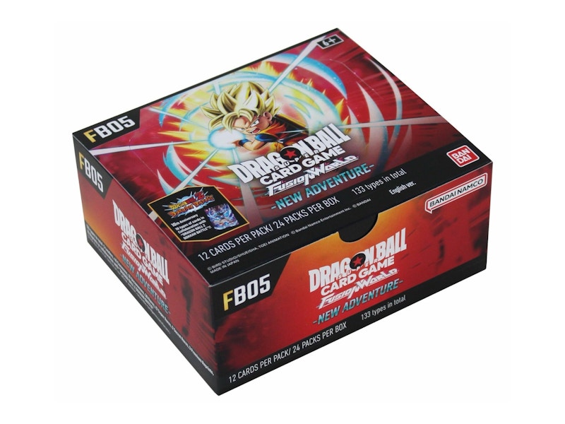 Bandai Dragon Ball Super TCG: Fusion World - New Adventure Booster Box