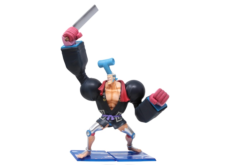 Bandai Figuarts Zero One Piece Franky Franosuke Action Figure Navy