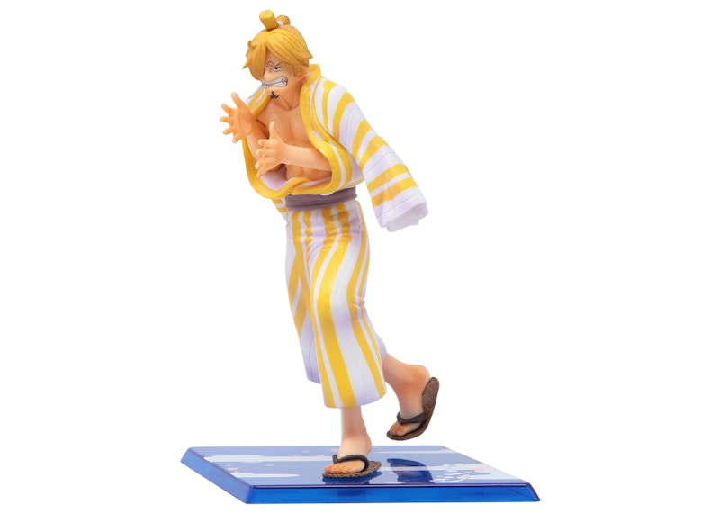 Bandai Figuarts Zero One Piece Sanji Sangoro Action Figure Yellow