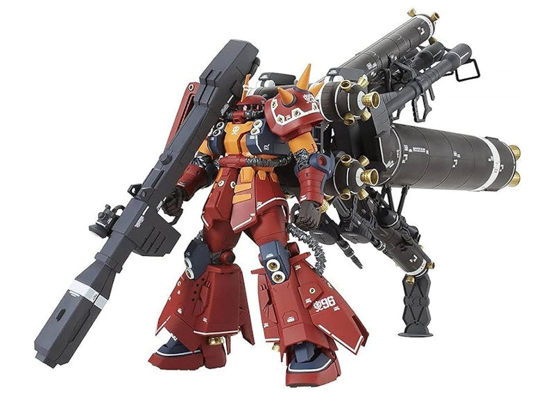 Bandai Gundam 1/00 MG MS-06R Phycho Zaku II Ver.Ka (Gundam Thunderbolt Ver.) Model Kit Figure (2016)