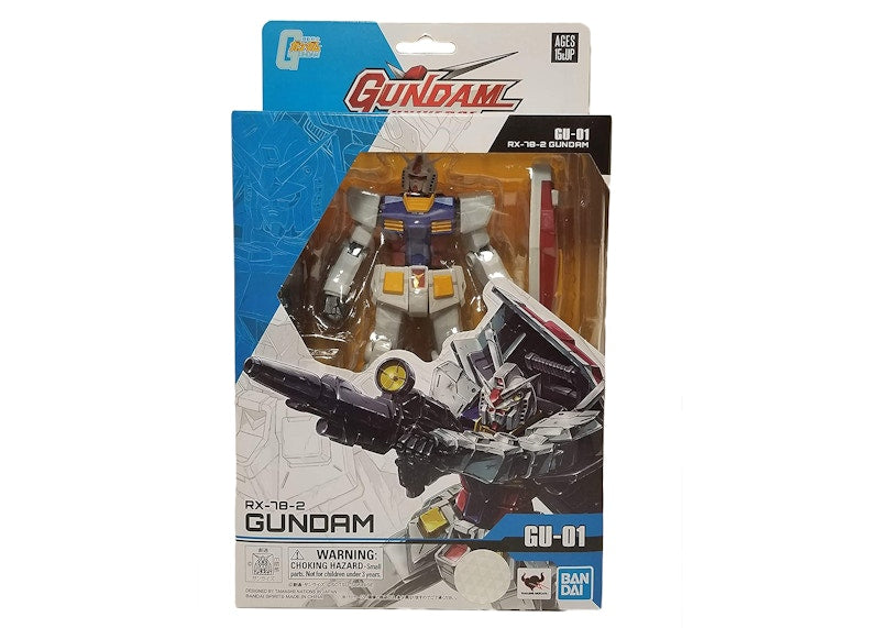 Bandai Gundam Universe GU-01 RX-78-2 Gundam Action Figure White