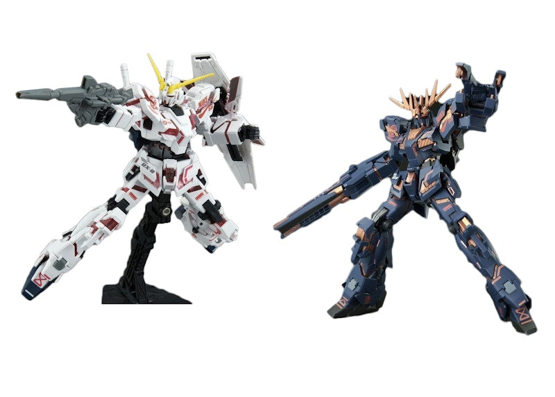 Bandai Gundam x Nike SB Unicorn (Destroy Mode) (1/144 Scale) Model Kit Action Figure Set