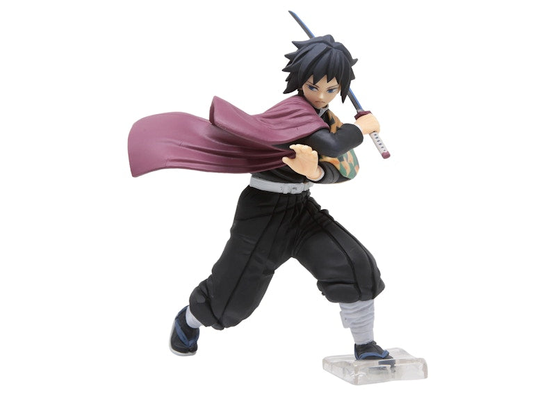 Bandai Ichiban Kuji Demon Slayer Kimetsu No Yaiba Giyu Tomioka The Second Action Figure Black