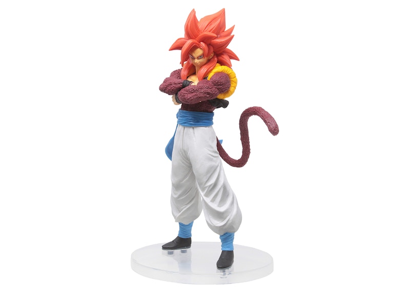 Bandai Ichiban Kuji Dragon Ball Dokkan Battle Super Saiyan 4 Gogeta Action Figure Red
