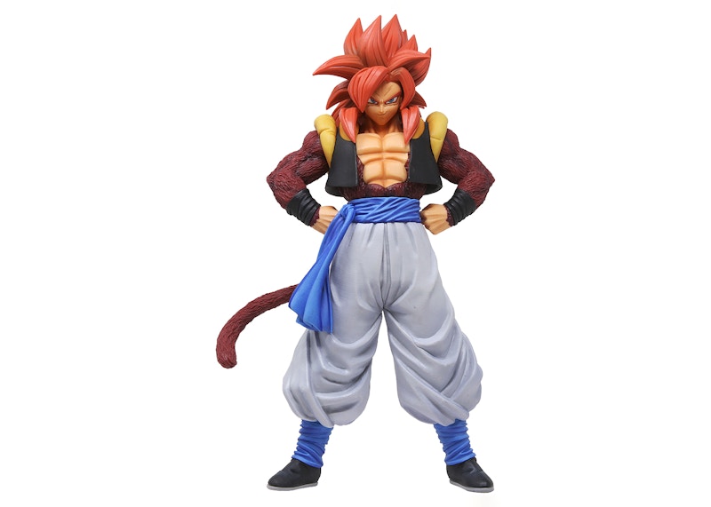 Bandai Ichiban Kuji Dragon Ball Super Saiyan 4 Gogeta Action Figure Red