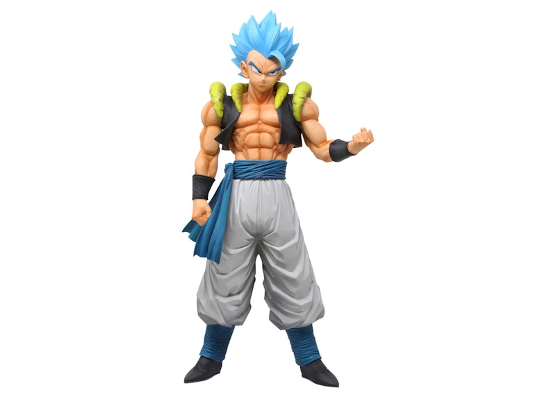 Bandai Ichiban Kuji Dragon Ball Super Saiyan God SS Gogeta Extreme Saiyan Action Figure Blue