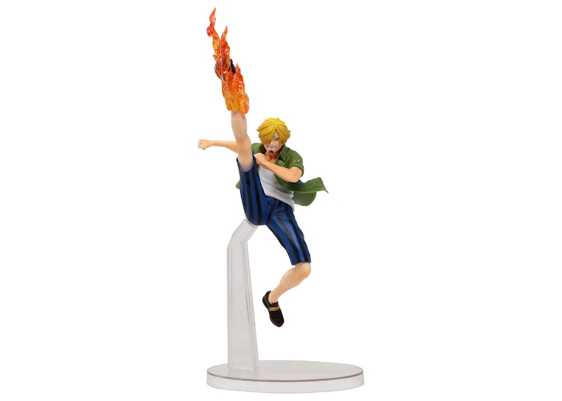 Banpresto Ichiban Kuji One Piece Sanji Great Banquet Action Figure Blue
