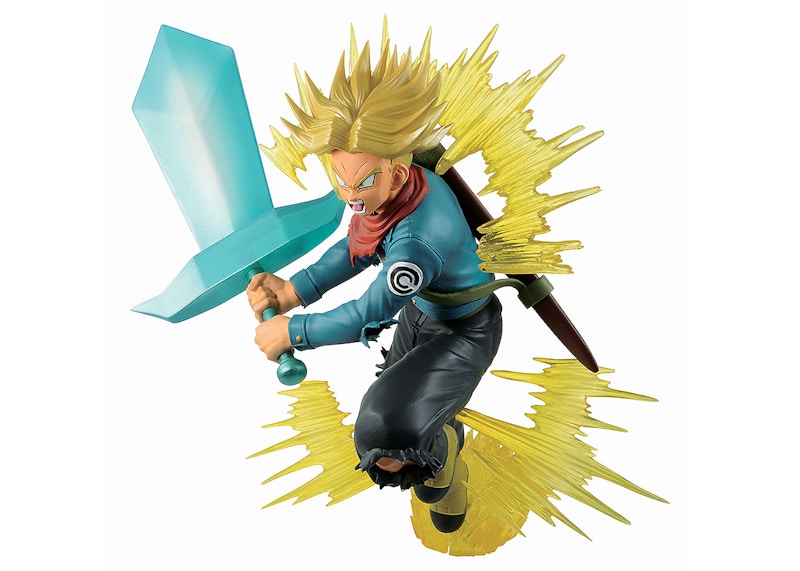 Bandai Ichibansho Dragon Ball Super Super Sayan Future Trunks Action Figure Blue