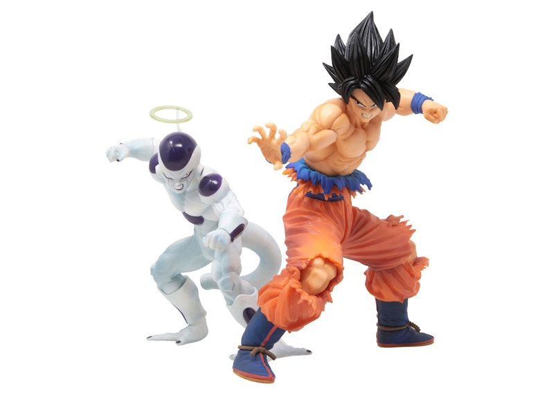 Bandai Ichibansho Dragon Ball Vs Omnibus Z Son Goku And Frieza Action Figure Multi
