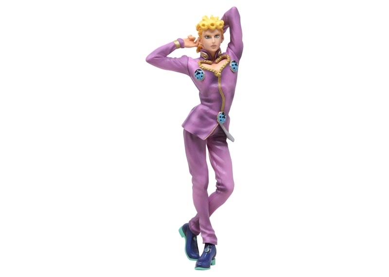 Bandai Ichibansho JoJo's Bizarre Adventure Anime Giorno Giovanna Jojo's Assemble Action Figure Purple
