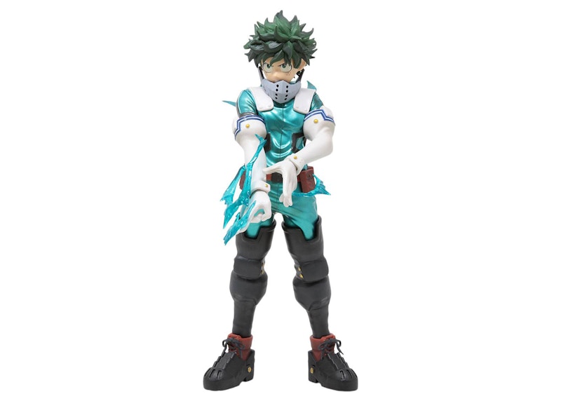 Bandai Ichibansho My Hero Acadamia Izuku Midoriya I'm Ready! Action Figure Teal