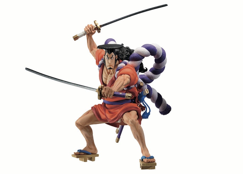 Bandai Ichibansho One Piece Kozuki Oden Action Figure Orange