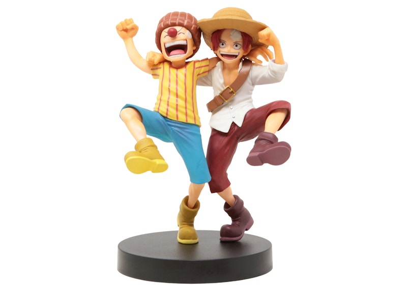 Bandai Ichibansho One Piece Legends Over Time Shanks And Buggy Action Figure Yellow & White