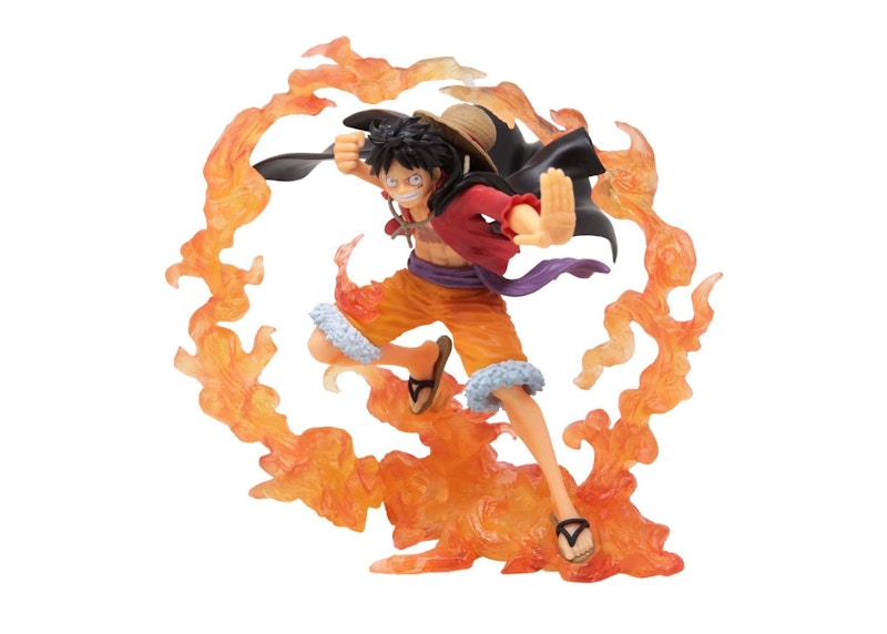 Bandai Ichibansho One Piece Monkey D. Luffy Duel Memories Figure Orange
