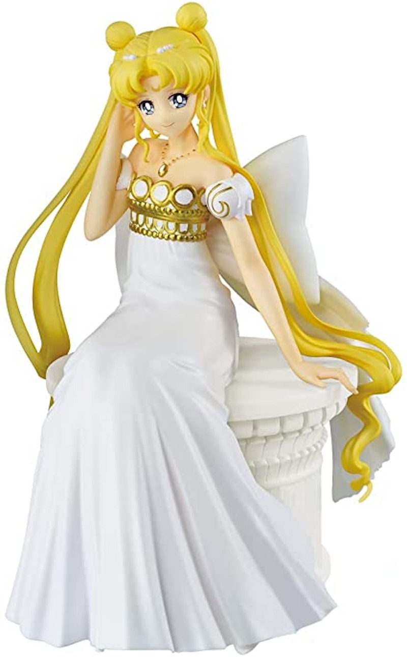Bandai Ichibansho Sailor Moon Eternal The Movie Princess Serenity Princess Collection Figure White