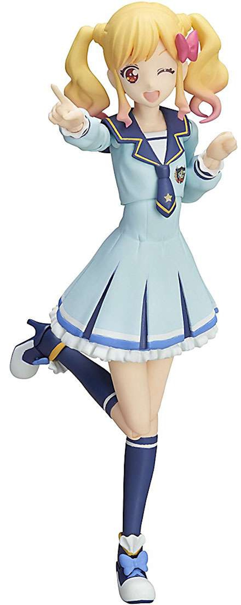 Bandai Japan Aikatsu Stars S.H. Figuarts Yume Nijino Winter Uniform Action Figure