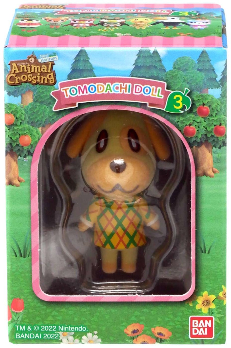 Bandai Japan Animal Crossing Tomodachi Doll Vol 3 Villager Collection Goldie Mini Figures