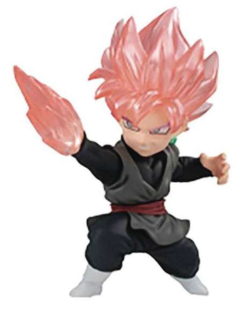 Bandai Japan Dragon Ball Adverge Motion Wave 1 Super Saiyan Rose Goku Black Mini Figure
