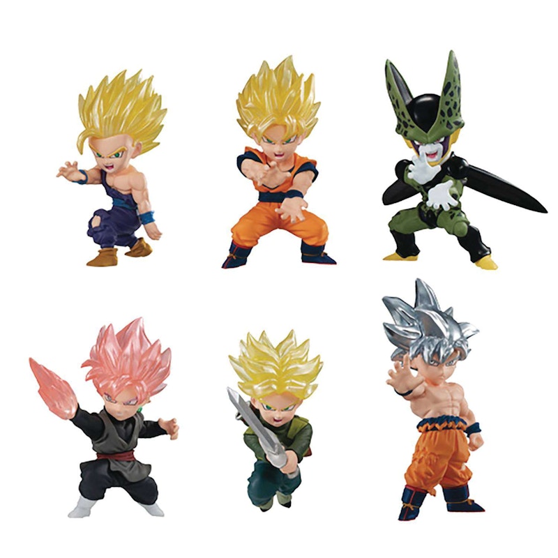 Bandai Japan Dragon Ball Dragon Ball Super Adverge Motion Wave 1 Box of 10 Mini Figures