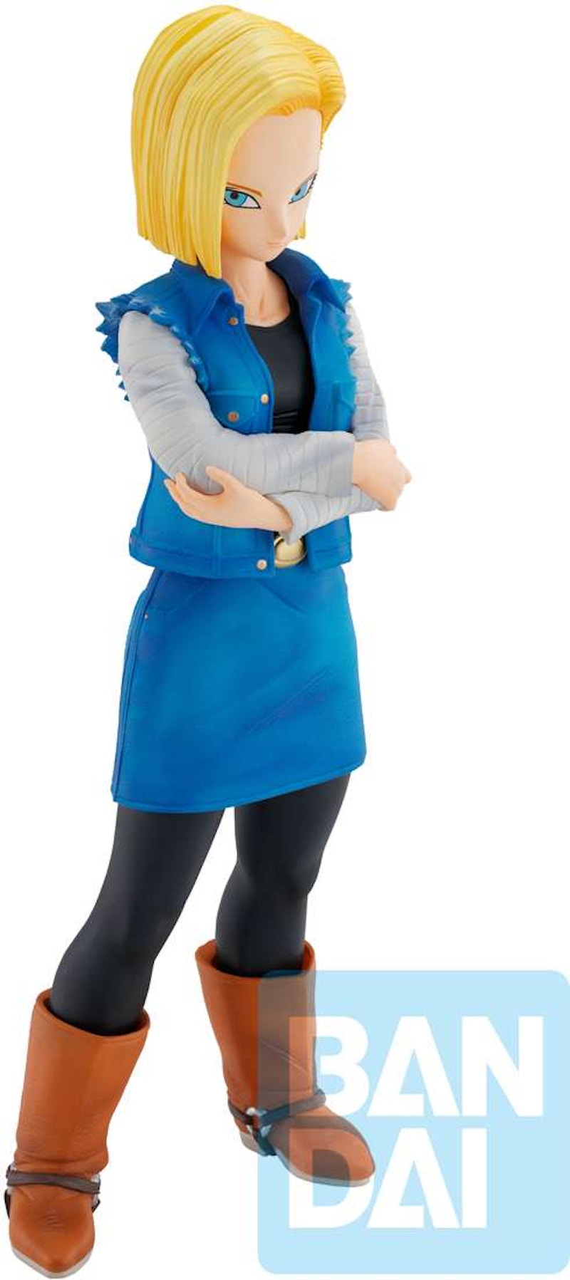 Bandai Japan Dragon Ball Ichiban Android 18 Android Fear PX Previews Exclusive Collectible PVC Figure
