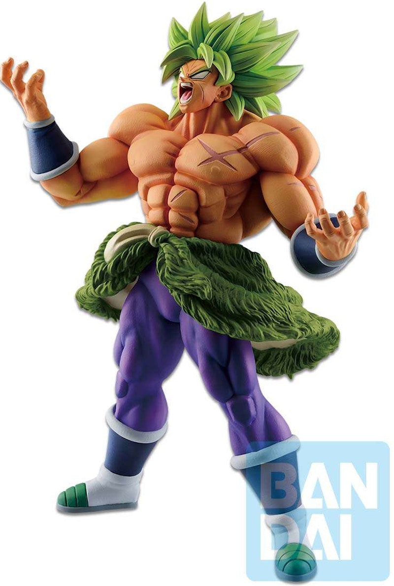 Bandai Japan Dragon Ball Ichiban Full Power Super Saiyan Broly Vs Omnibus Z Collectible PVC Figure