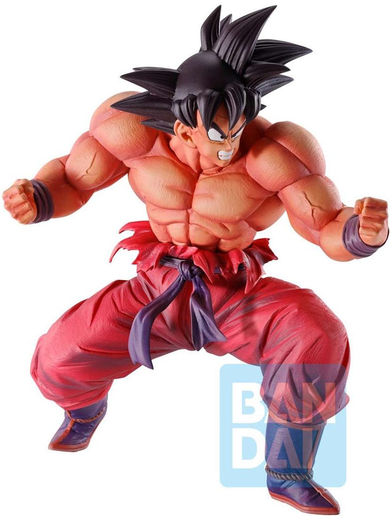 Bandai Japan Dragon Ball Ichiban Son Goku Kaioken x3 World Tournament Super Battle Collectible PVC Figure