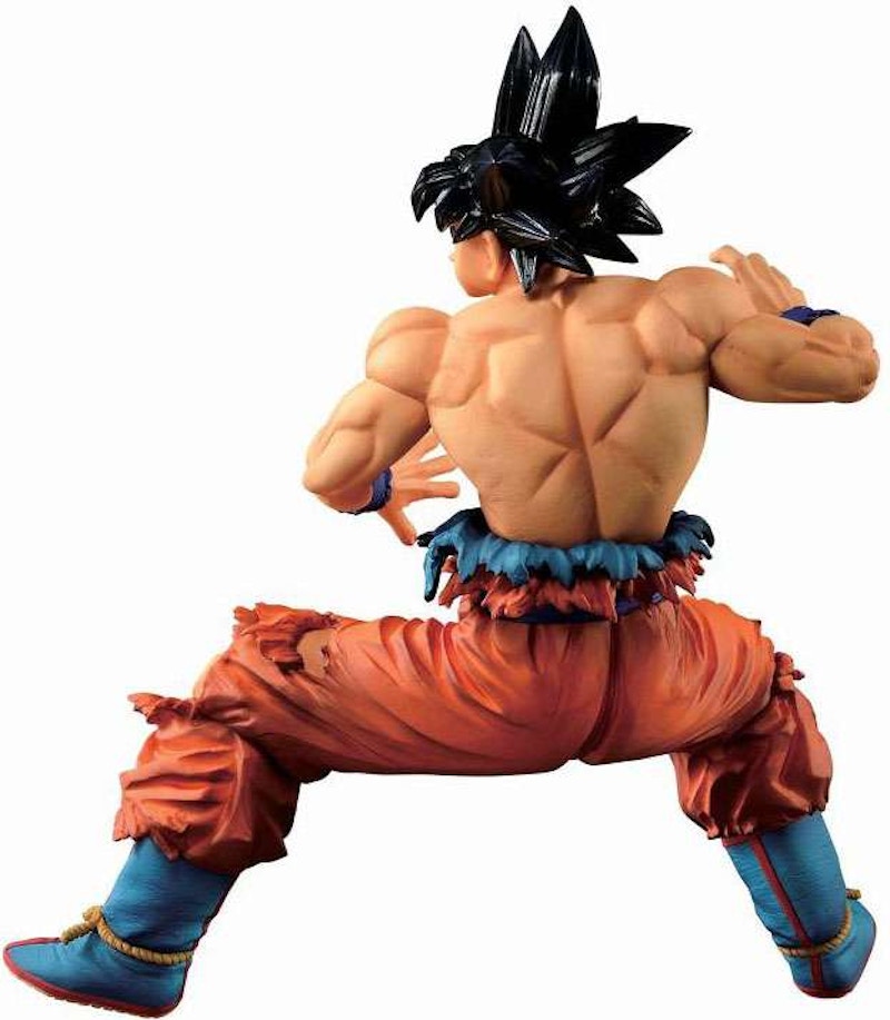 Bandai Japan Dragon Ball Ichiban Son Goku Ultra Instinct Sign Ultimate Version Collectible PVC Figure