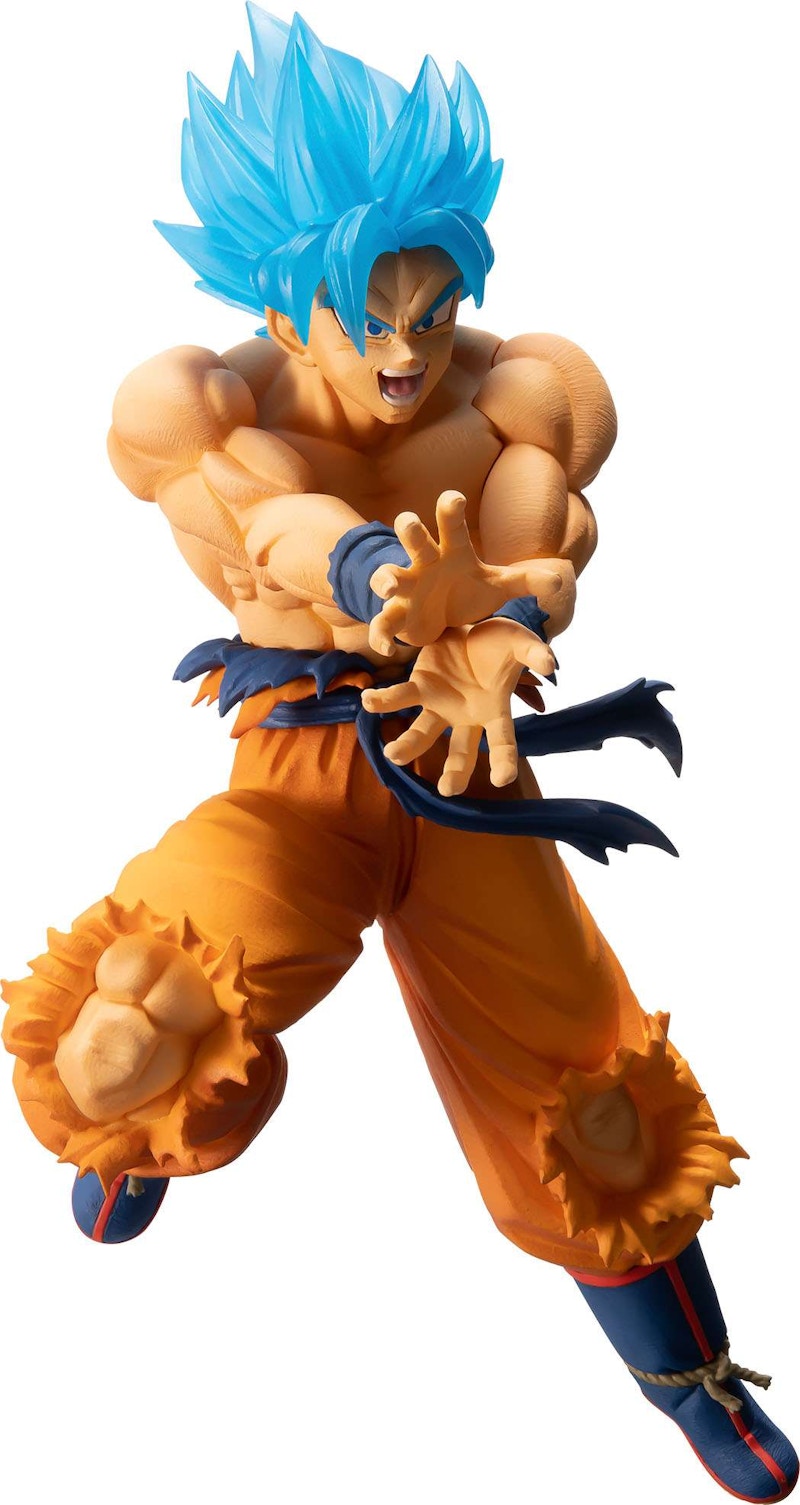 Bandai Japan Dragon Ball Ichiban Super Saiyan God SS Son Goku Collectible PVC Figure