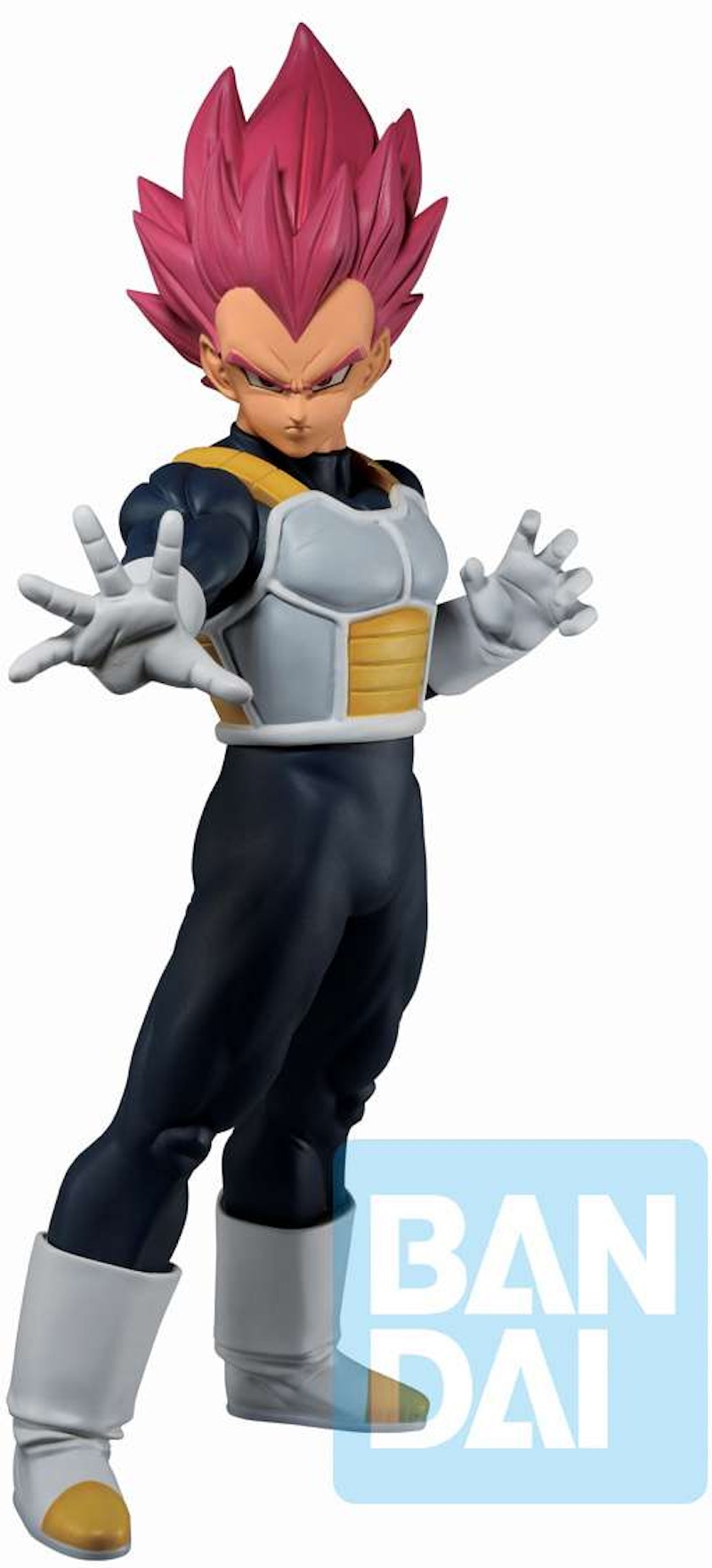 Bandai Japan Dragon Ball Ichiban Super Saiyan God Vegeta Back To The Film Collectible PVC Figure