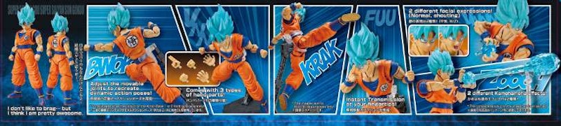 Bandai Japan Dragon Ball-Rise Standard Super Saiyan Blue Son Goku Model Kit Figure