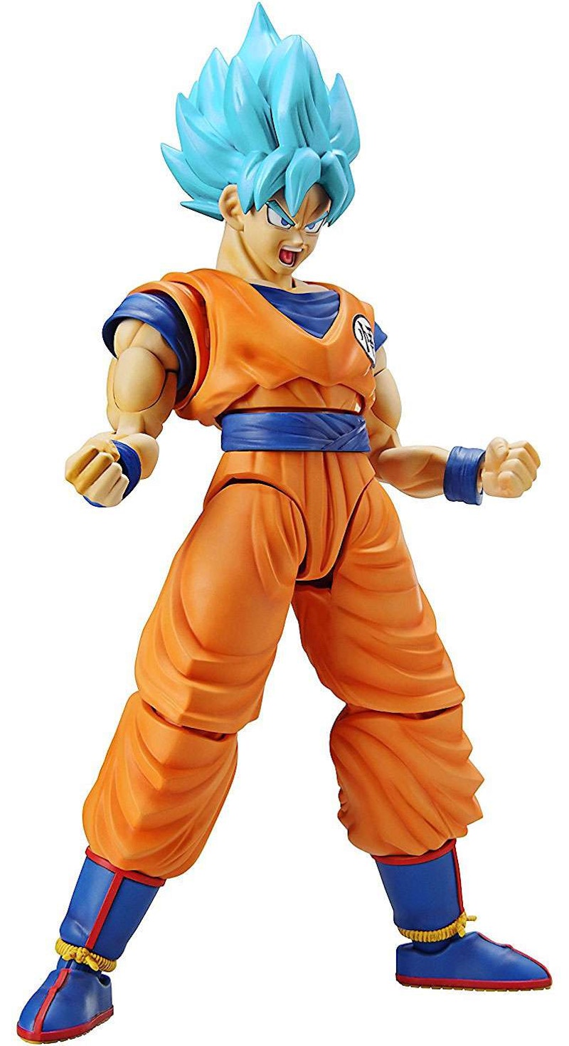 Bandai Japan Dragon Ball-Rise Standard Super Saiyan Blue Son Goku Model Kit Figure
