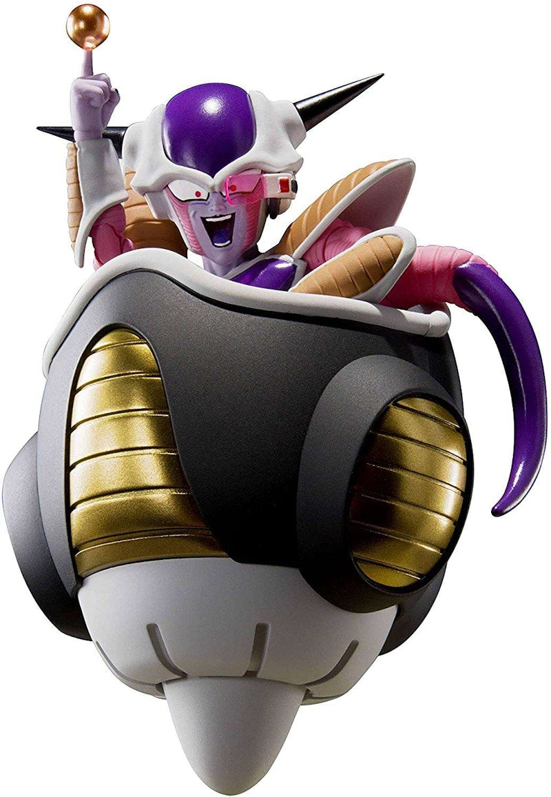Bandai Japan Dragon Ball S.H. Figuarts Frieza First Form & Frieza Pod Action Figure