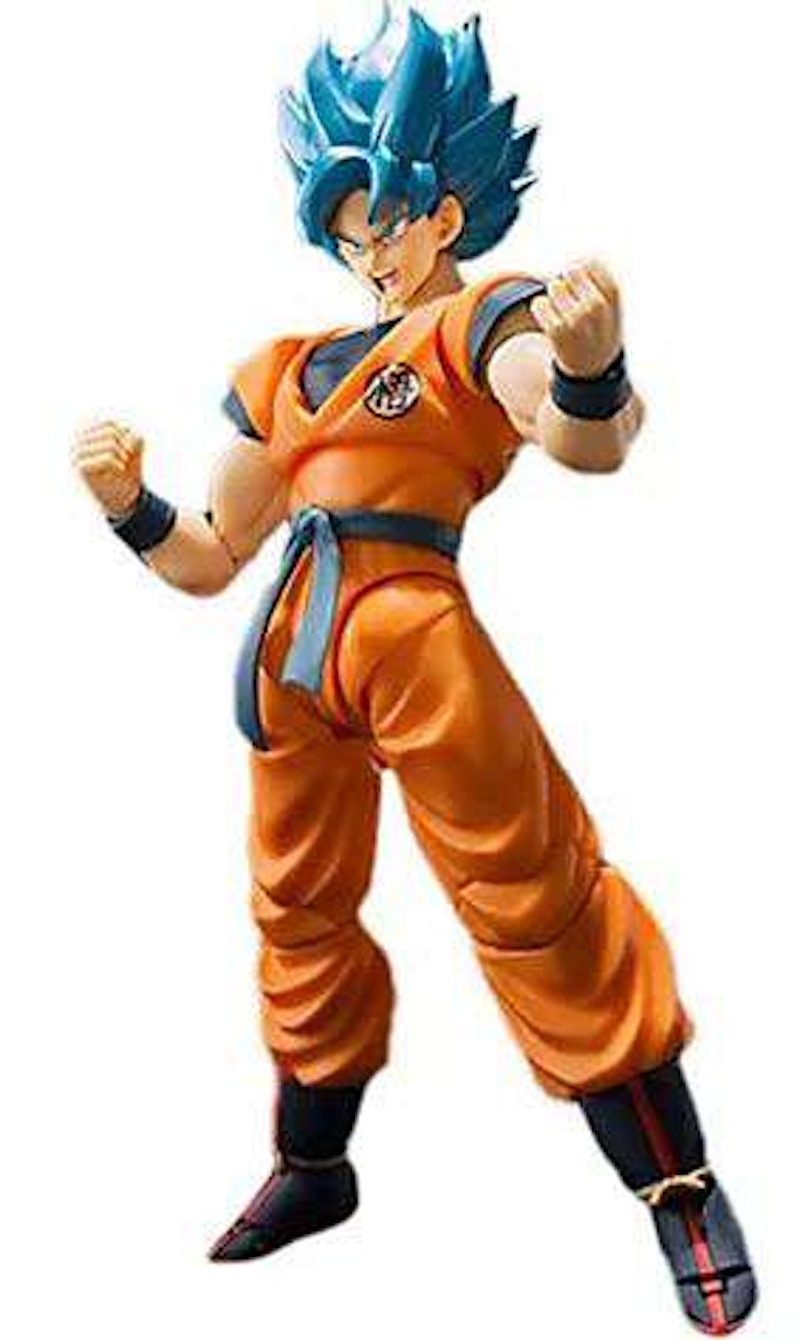 Bandai Japan Dragon Ball S.H. Figuarts Super Saiyan Blue Goku Super Saiyan God Super Saiyan Action Figure