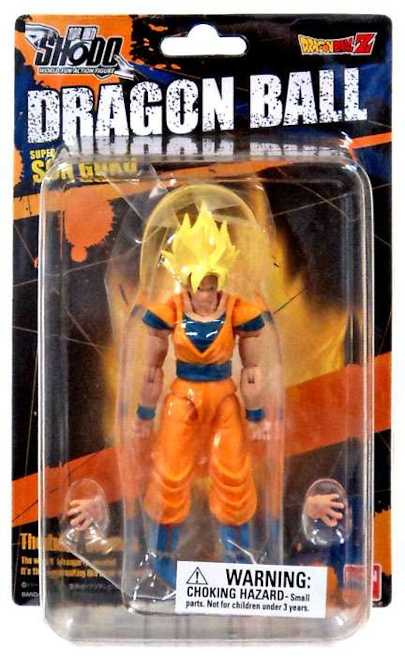 Bandai Japan Dragon Ball Z Shokugan Neo Shodo Super Saiyan Goku PVC Figure
