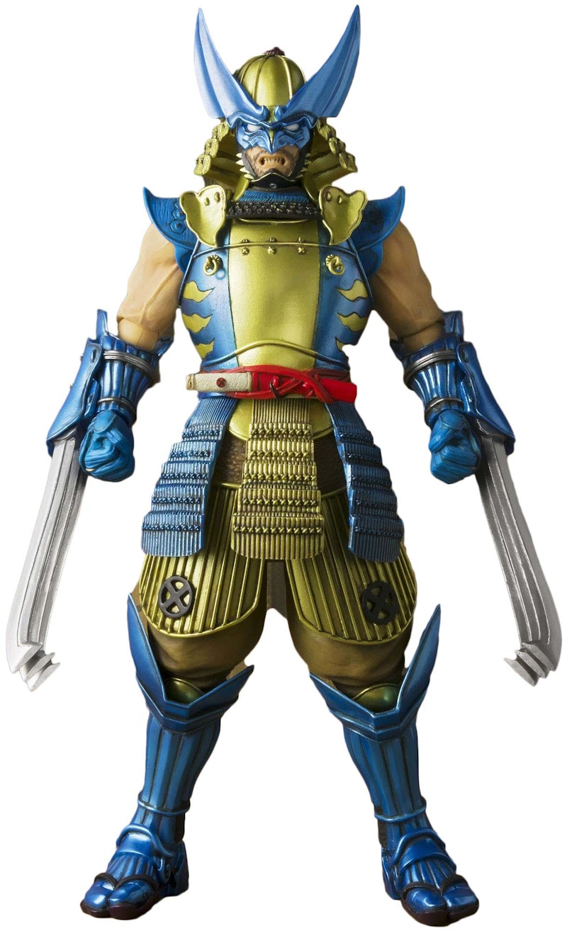 Bandai Japan Marvel Meisho Manga Realization Muhomono Wolverine Action Figure