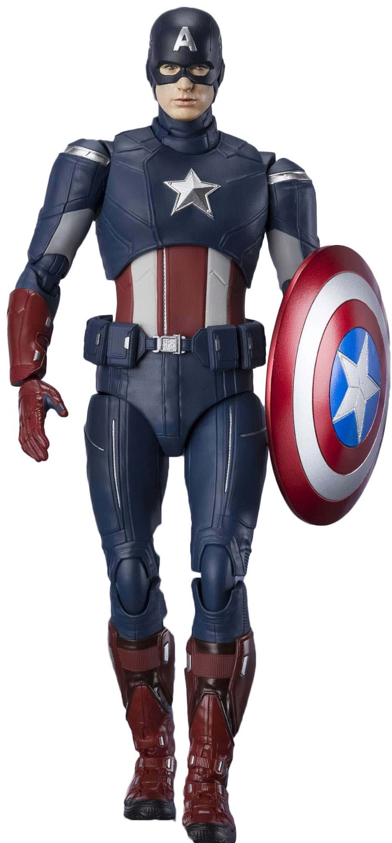 Bandai Japan Marvel S.H. Figuarts Captain America Cap Vs Cap Edition Action Figure